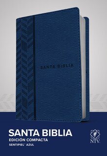 Front cover_Santa Biblia NTV, Edición compacta (SentiPiel, Azul)
