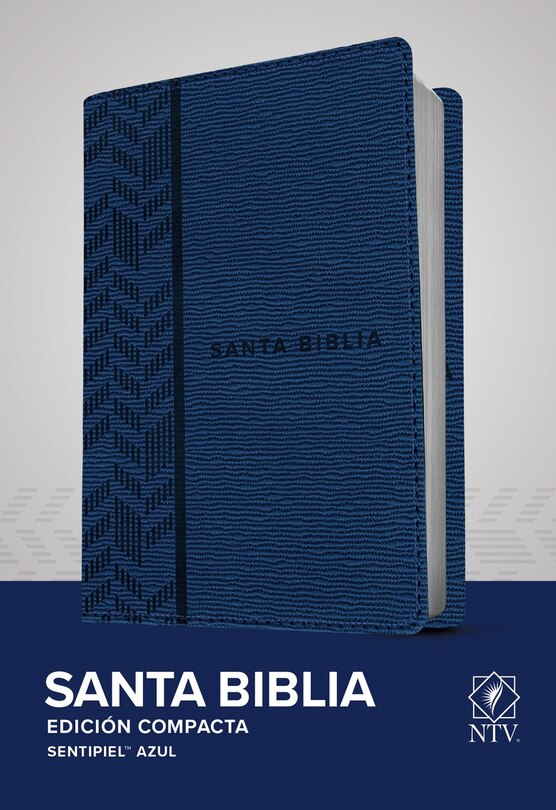 Front cover_Santa Biblia NTV, Edición compacta (SentiPiel, Azul)