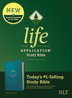 Front cover_Nlt Life Application Study Bible, Third Edition (leatherlike, Teal Blue)