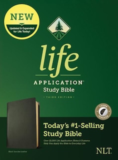 Couverture_Nlt Life Application Study Bible, Third Edition (genuine Leather, Black, Indexed)