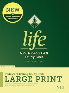 Front cover_NLT Life Application Study Bible, Third Edition, Large Print (Hardcover, Red Letter)