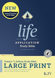 Front cover_KJV Life Application Study Bible, Third Edition, Large Print (Hardcover, Indexed, Red Letter)