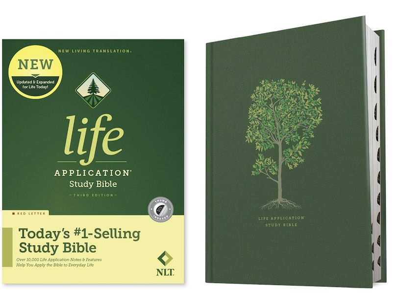 Front cover_NLT Life Application Study Bible, Third Edition (Hardcover, Indexed, Red Letter)