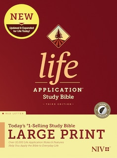 Front cover_NIV Life Application Study Bible, Third Edition, Large Print (Hardcover, Indexed, Red Letter)