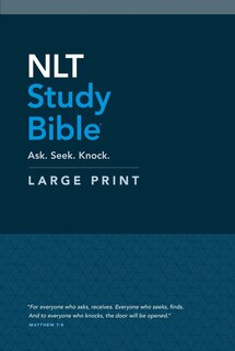 Couverture_NLT Study Bible Large Print (Hardcover, Red Letter)