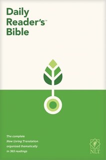 Front cover_NLT Daily Reader's Bible (Hardcover, Red Letter)