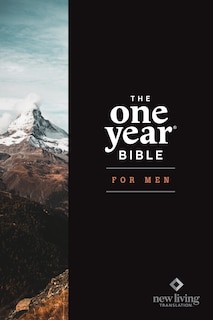 Front cover_NLT The One Year Bible for Men (Hardcover)