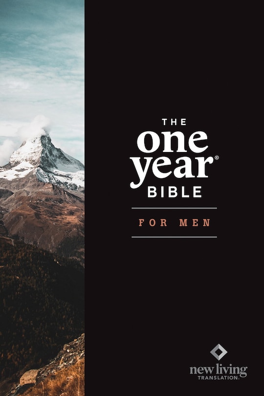 Front cover_NLT The One Year Bible for Men (Softcover)