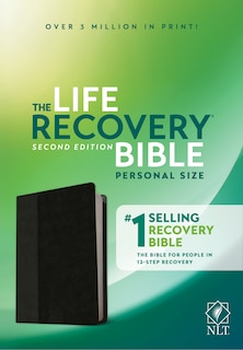 Front cover_Nlt Life Recovery Bible, Second Edition, Personal Size (leatherlike, Black/onyx)