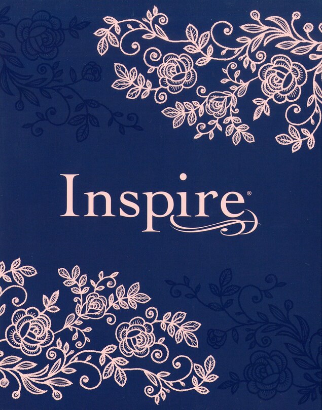 Front cover_Inspire Bible NLT (Hardcover LeatherLike, Navy)