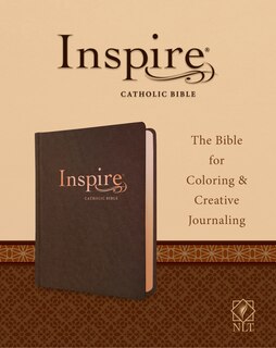 Front cover_Inspire Catholic Bible Nlt (leatherlike, Dark Brown)