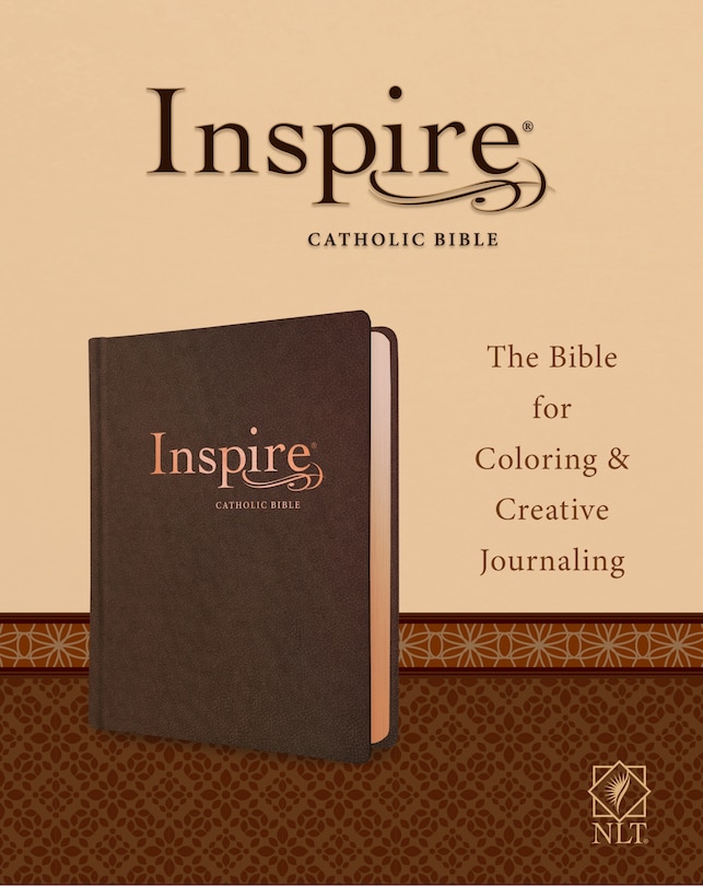 Front cover_Inspire Catholic Bible Nlt (leatherlike, Dark Brown)