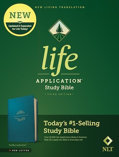 Front cover_NLT Life Application Study Bible, Third Edition (LeatherLike, Teal Blue, Red Letter)