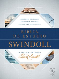 Front cover_Biblia de estudio Swindoll NTV (SentiPiel, Negro, Índice)