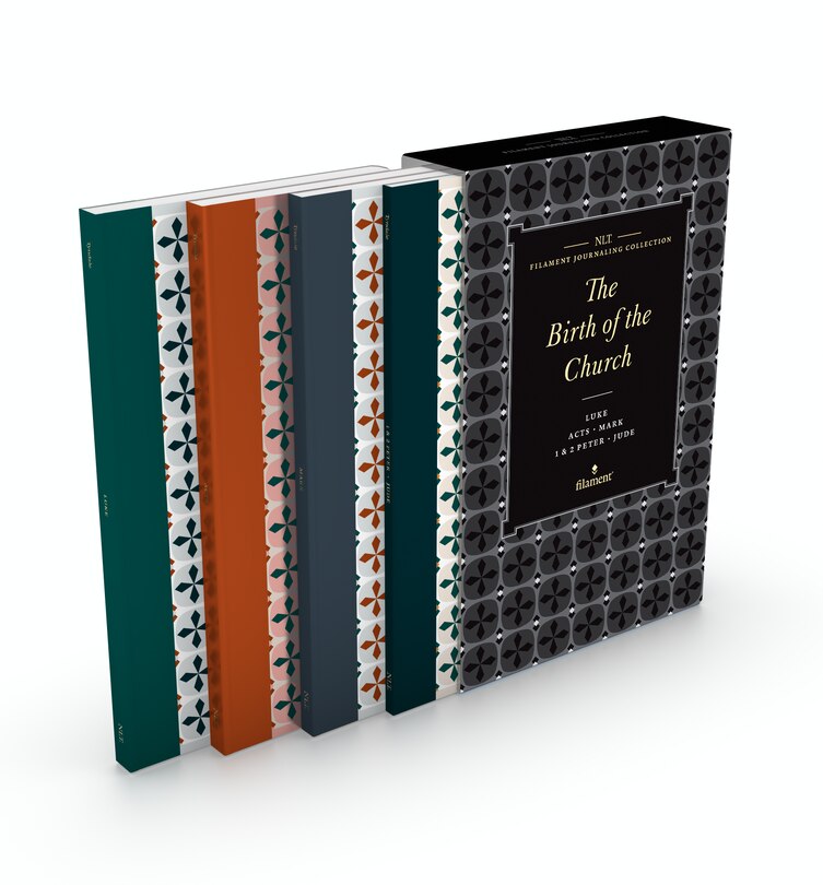 Front cover_NLT Filament Journaling Collection: The Birth of the Church Set; Luke, Acts, Mark, 1 & 2 Peter, and Jude (Boxed Set)