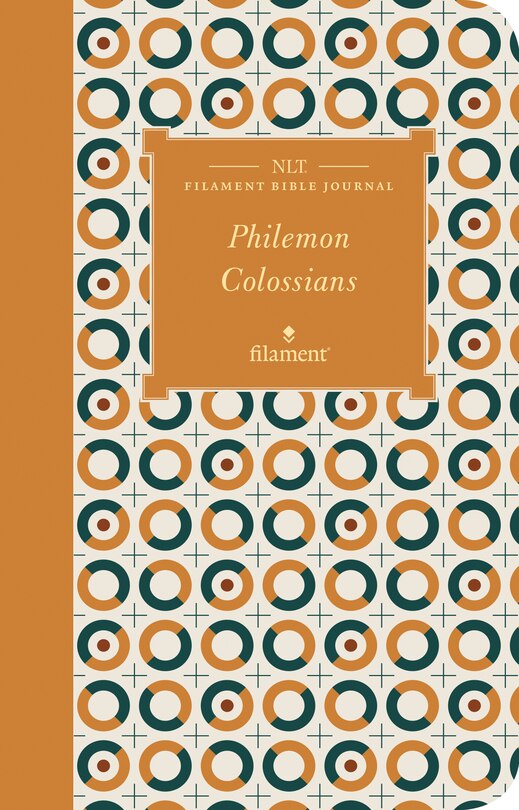 Front cover_Nlt Filament Bible Journal: Philemon And Colossians (softcover)