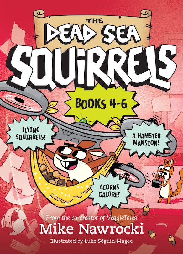 Front cover_The The Dead Sea Squirrels Set Books 4-6: Squirrelnapped! / Tree-mendous Trouble / Whirly Squirrelies