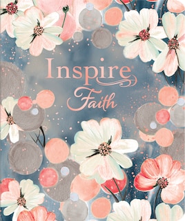 Front cover_Inspire FAITH Bible NLT, Filament Enabled (LeatherLike, Watercolor Garden)