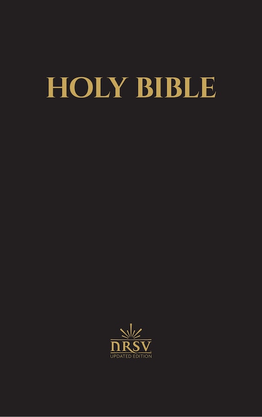 Front cover_NRSV Updated Edition Pew Bible with Apocrypha (Hardcover, Black)