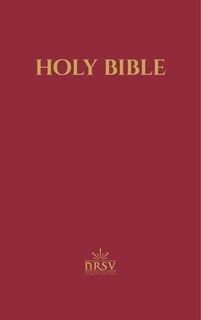 Couverture_NRSV Updated Edition Pew Bible with Apocrypha (Hardcover, Burgundy)