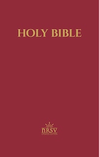 Front cover_NRSV Updated Edition Pew Bible (Hardcover, Burgundy)