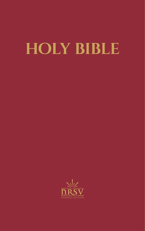 NRSV Updated Edition Pew Bible (Hardcover, Burgundy)