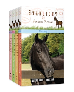 Front cover_Starlight Animal Rescue 4-Pack: Runaway / Mad Dog / Wild Cat / Dark Horse