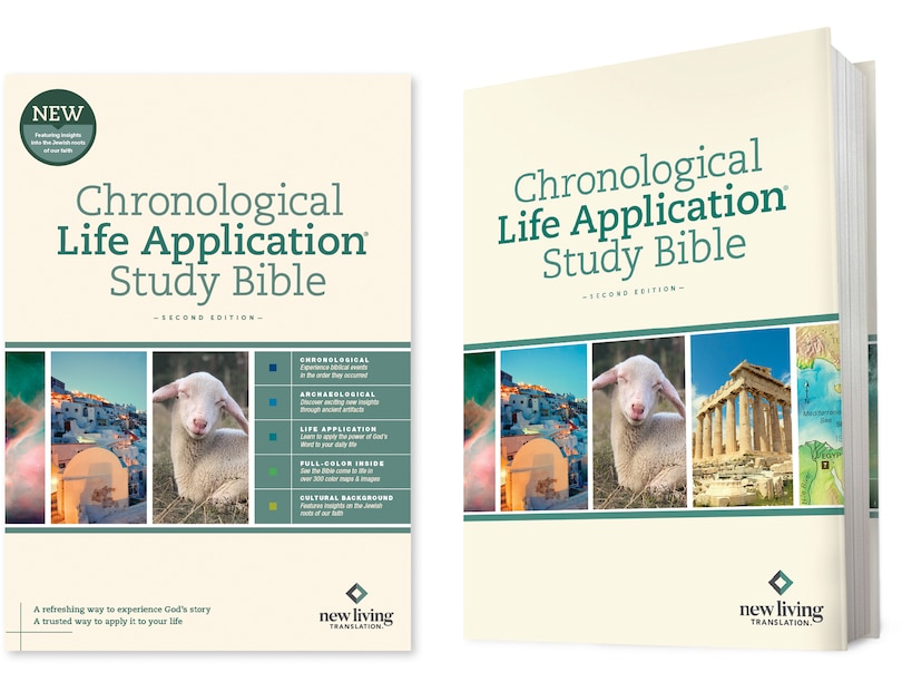 Front cover_NLT Chronological Life Application Study Bible, Second Edition (Hardcover)