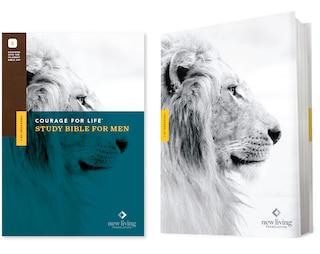 Couverture_NLT Courage for Life Study Bible for Men, Filament Enabled (Hardcover)