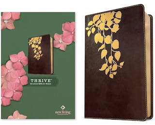 Couverture_NLT Thrive Devotional Bible for Women (Leatherlike, Cascade Deep Brown)
