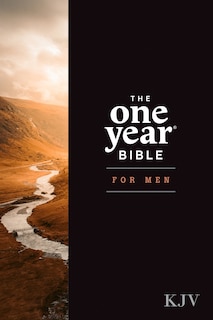 Front cover_The One Year Bible for Men, KJV (Softcover)