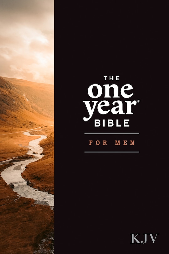 Front cover_The One Year Bible for Men, KJV (Softcover)