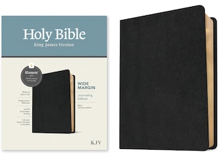 Front cover_KJV Wide Margin Bible, Filament Enabled (Genuine Leather, Black, Red Letter)