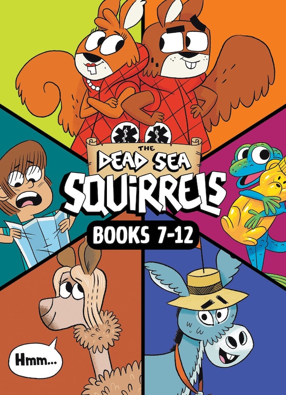 Couverture_The Dead Sea Squirrels Set Books 7-12: Merle of Nazareth / A Dusty Donkey Detour / Jingle Squirrels / Risky River Rescue / A Twisty-Turny Journey / Babbleland Breakout