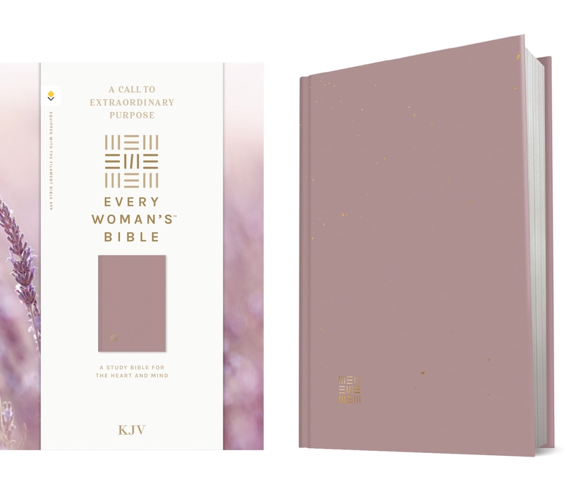 Couverture_KJV Every Woman's Bible, Filament Enabled (Hardcover, Plum, Red Letter)
