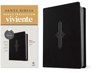 Couverture_Biblia Ultrafina Ntv, Con Filament (Sentipiel, Negro, Letra Roja)