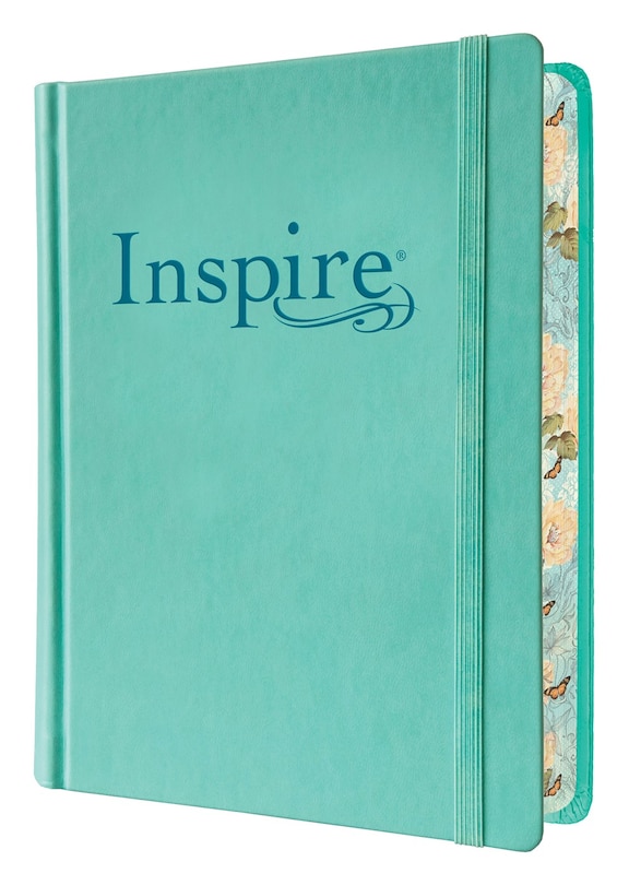 Front cover_Inspire Bible NLT, Filament Enabled (Hardcover LeatherLike, Aquamarine)