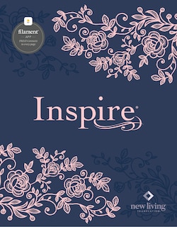 Front cover_Inspire Bible NLT, Filament Enabled (Hardcover LeatherLike, Navy)