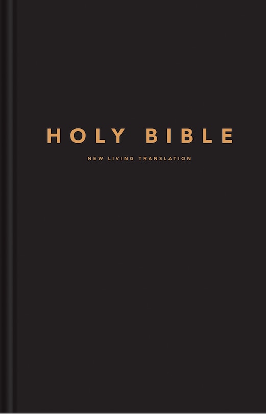 Couverture_NLT Large Print Pew Bible (Hardcover, Black)