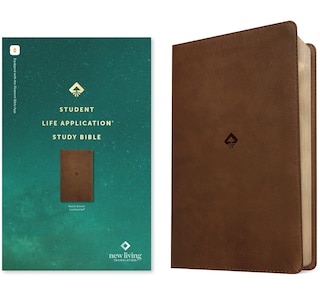 Couverture_NLT Student Life Application Study Bible, Filament Enabled (Leatherlike, Rustic Brown, Red Letter)