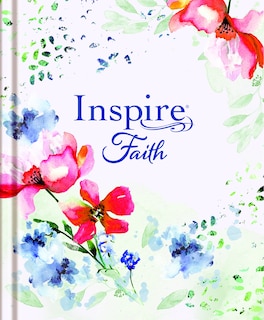 Front cover_Inspire Faith Bible Large Print Nlt, Filament Enabled (Hardcover, Wildflower Meadow)