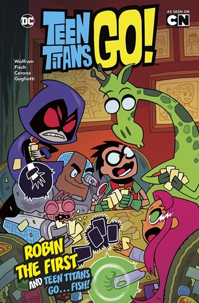 Front cover_Robin The First And Teen Titans Go ... Fish!