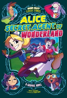 Front cover_Alice, Secret Agent of Wonderland
