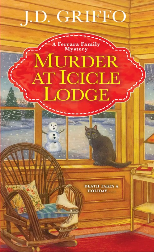 Front cover_Murder At Icicle Lodge