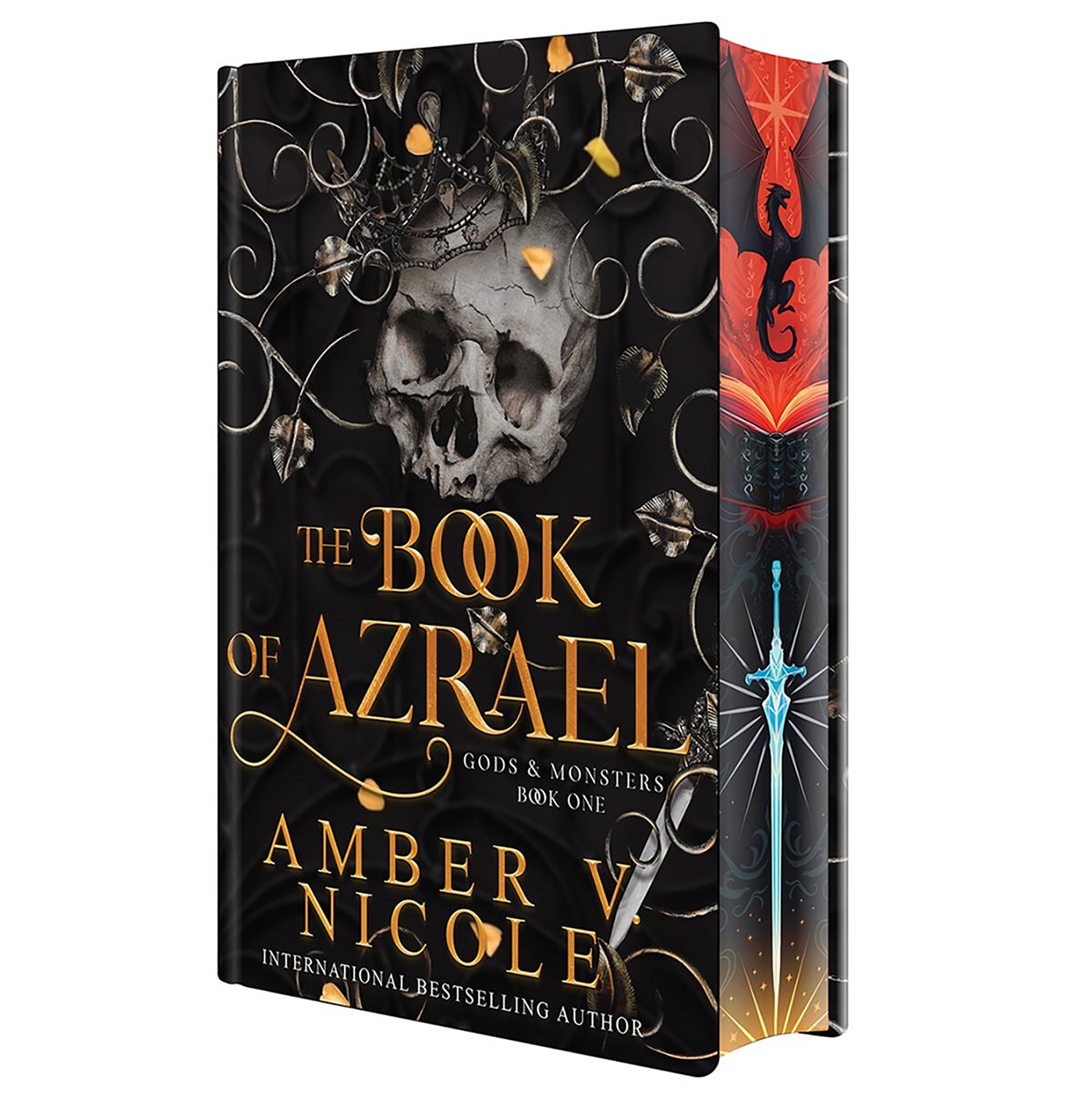 文学・小説 The Book of Azrael series Amber V Nicole The Book Of Azrael: Deluxe Limited Edition Book By Amber V