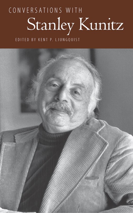 Front cover_Conversations with Stanley Kunitz