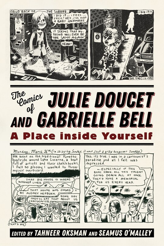 Front cover_The Comics of Julie Doucet and Gabrielle Bell