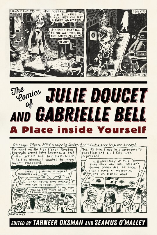 Front cover_The Comics of Julie Doucet and Gabrielle Bell