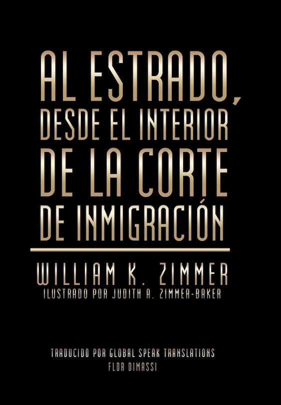 Couverture_Al estrado, desde el interior de la Corte de Inmigración