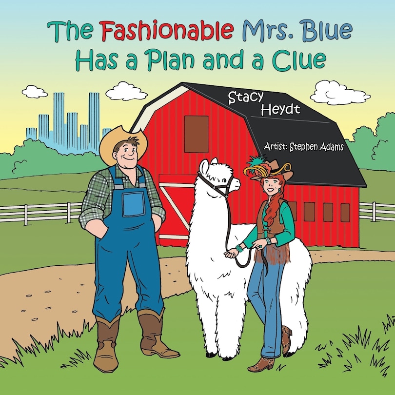 Couverture_The Fashionable Mrs. Blue Has a Plan and a Clue